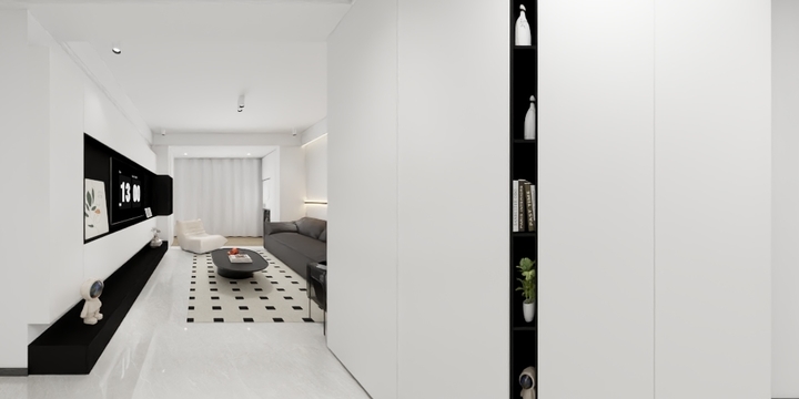 全案设计-林泽鸿-自在城02户型-92㎡-装修设计方案