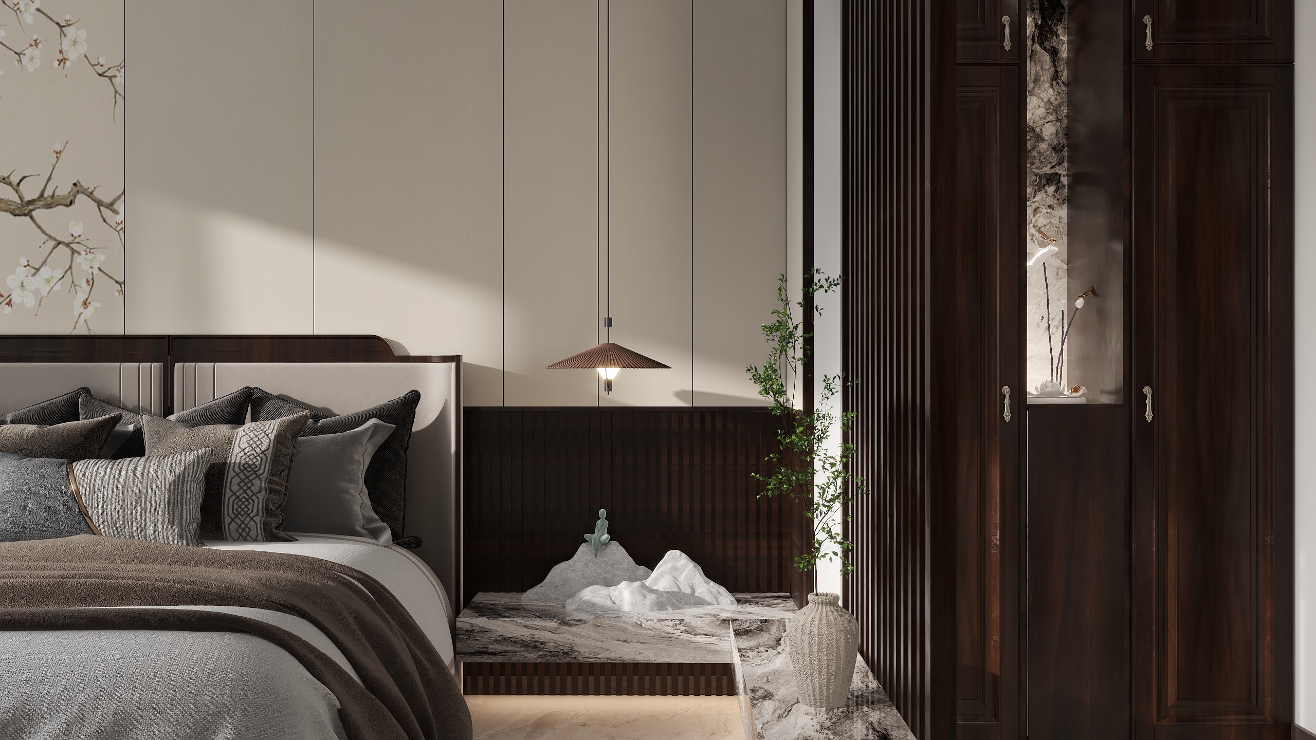 A南木设计-150平新中式-装修设计方案