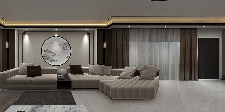 月狼丶传说-翡翠庄园二期1-8张-装修设计方案