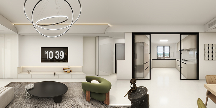 爱打篮球的设计师11-金地-装修设计方案