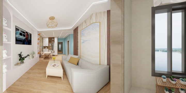 十全十美装饰-海德公园80㎡2室-装修设计方案