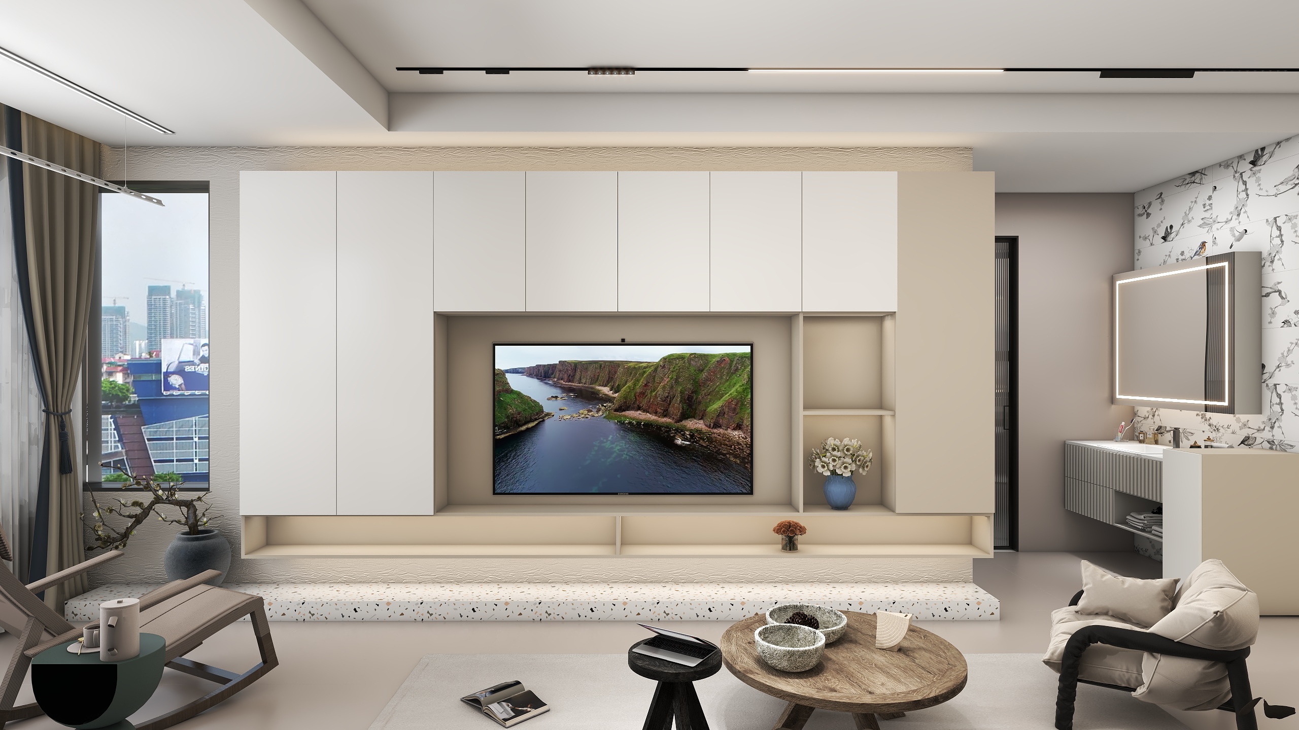 方寸间设计工作室-路桥110-装修设计方案