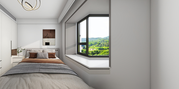 画图的羊-花语天著定制效果图-装修设计方案