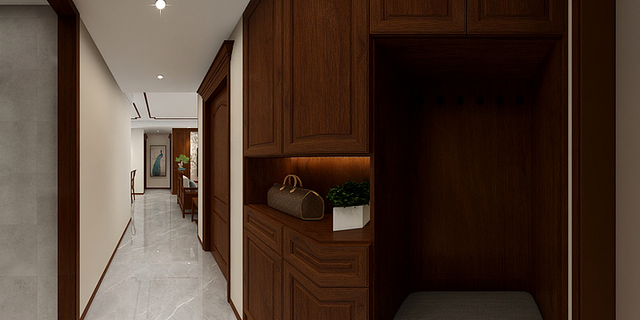 夜猫超-田苗苗--中海观园-装修设计方案