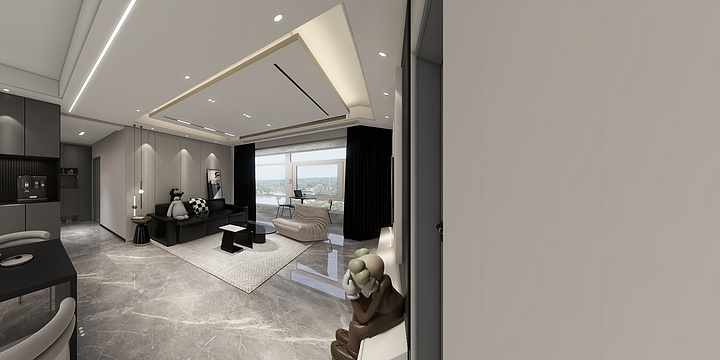 L大师.-济宁玉景苑-装修设计方案