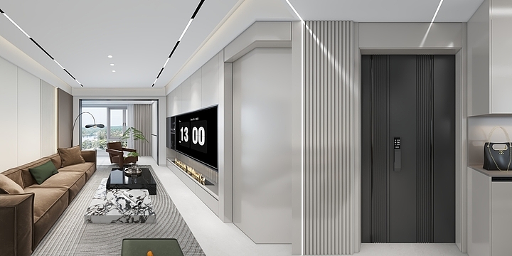 蓝钻石装饰-天铂23-701李总-装修设计方案