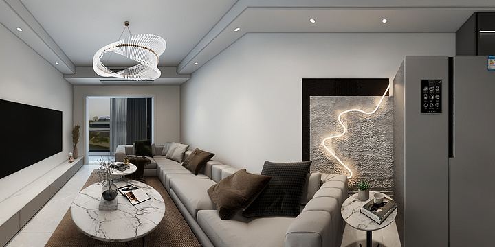 广昌装饰韩邦回-南宁阳光城6栋1205陆总-装修设计方案