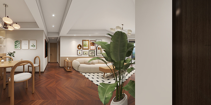 溜糖天-金都城市花园-装修设计方案