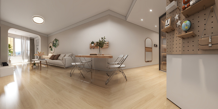 古月天阳-华沃滨河湾C8#现代-装修设计方案