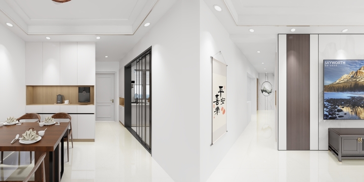 柘城摘星装饰-万洋首府9-1-802-装修设计方案