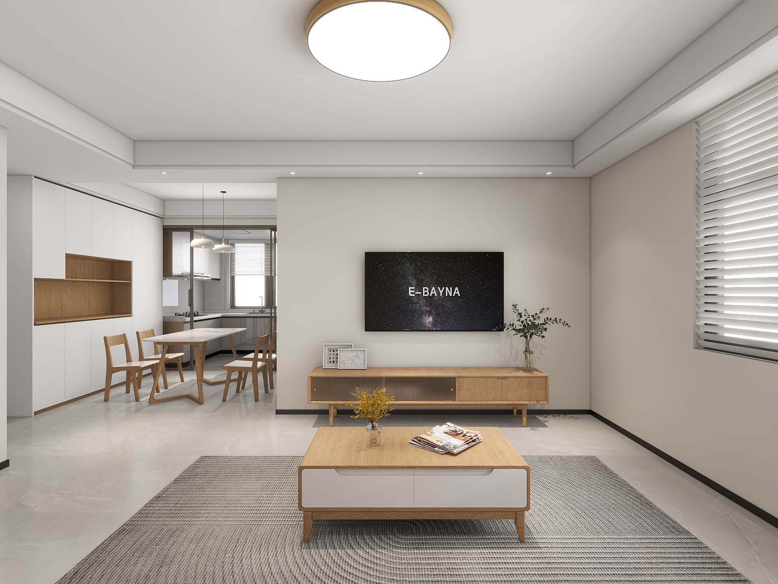 张文龙PVqz-鹿邑-原木风-装修设计方案