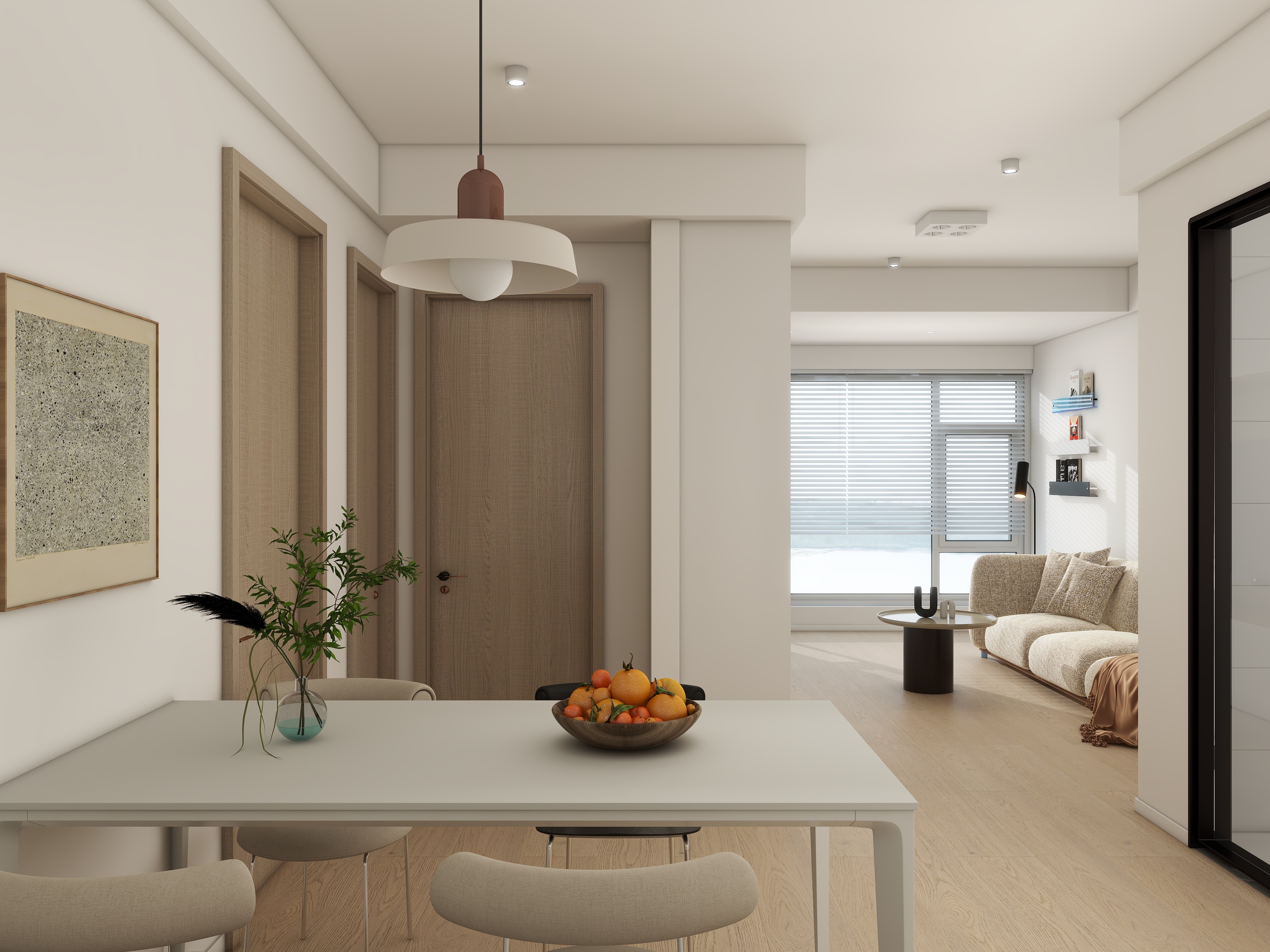 -YTYS--A户型（2室1厅1厨1卫）-装修设计方案