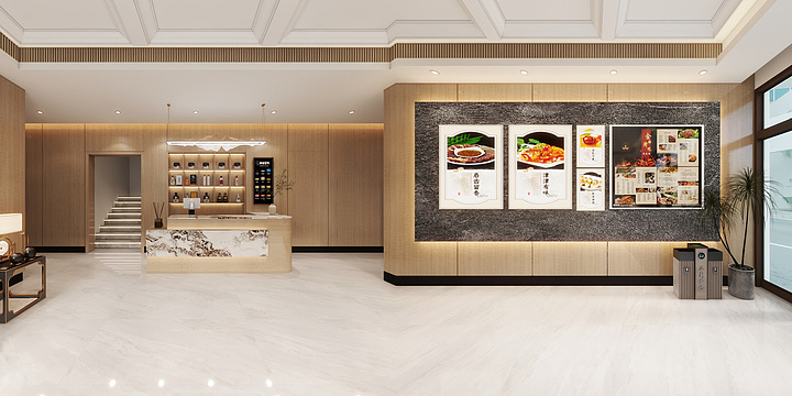 A室内设计全景-直播间-装修设计方案