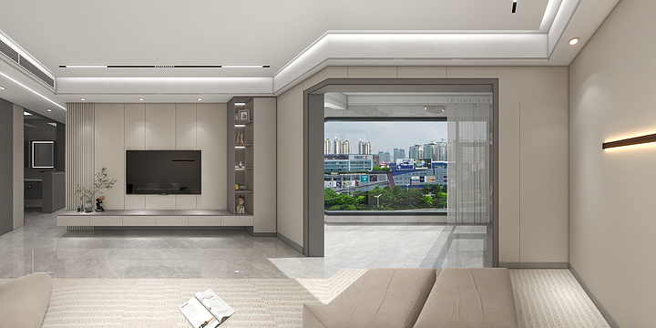 全屋定制吧-泰和府10#-1-2201-装修设计方案