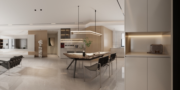 室内设计师Mr徐-现代原木95三室-装修设计方案