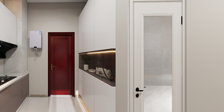 松柏yTihc-京海湾B区302 30平方单身公寓-装修设计方案