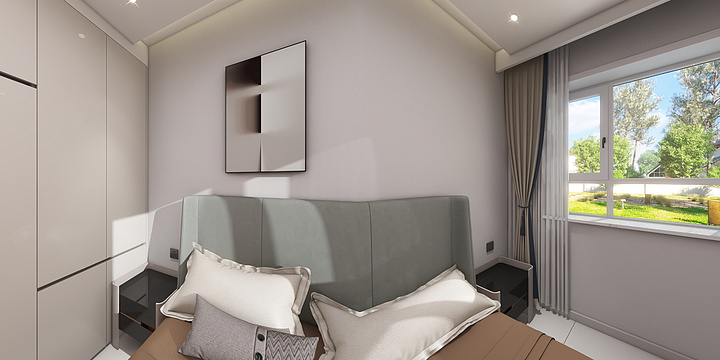 定制家具全案设计-阳光美域熙湖福宅-装修设计方案