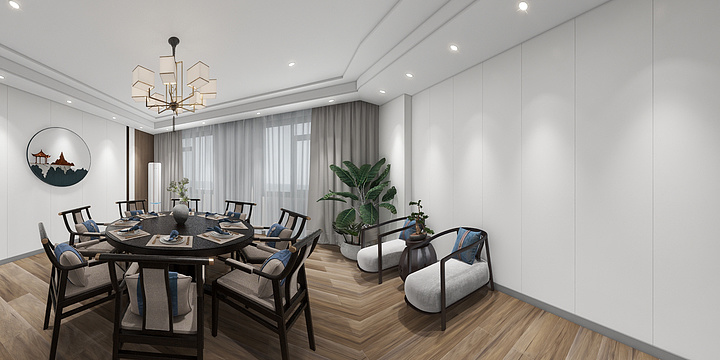 王玲-米开罗那餐厅-装修设计方案