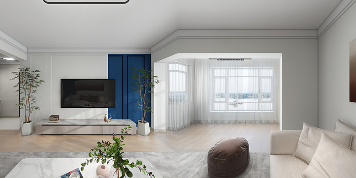 织宅设计|空间营造-合作东宏豪庭效果-装修设计方案