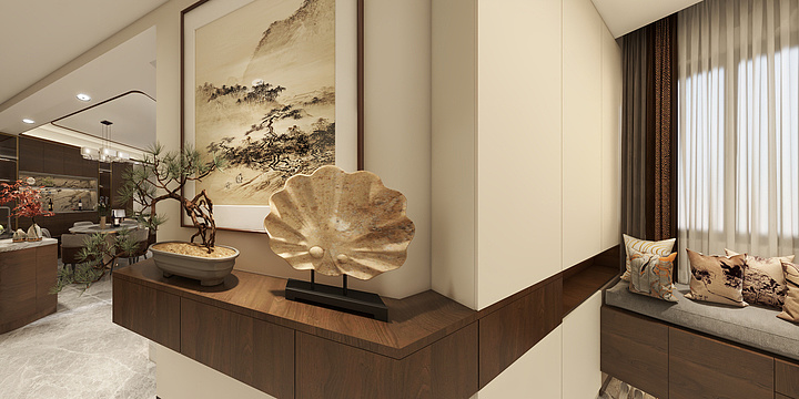 1aEitGOv-方圆云山诗意45栋2204（新中式）11.4（修改背景墙）-装修设计方案