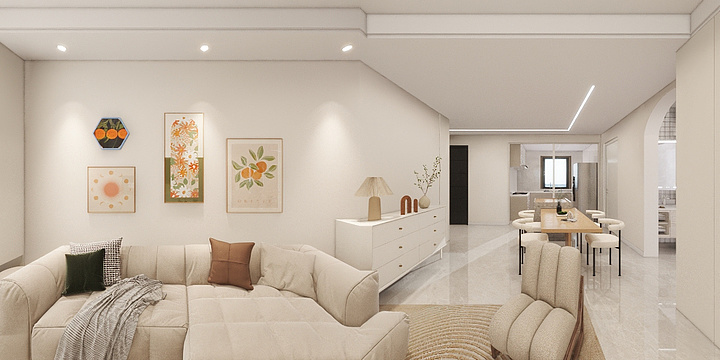 YzDesign1-11.2奶油风-装修设计方案