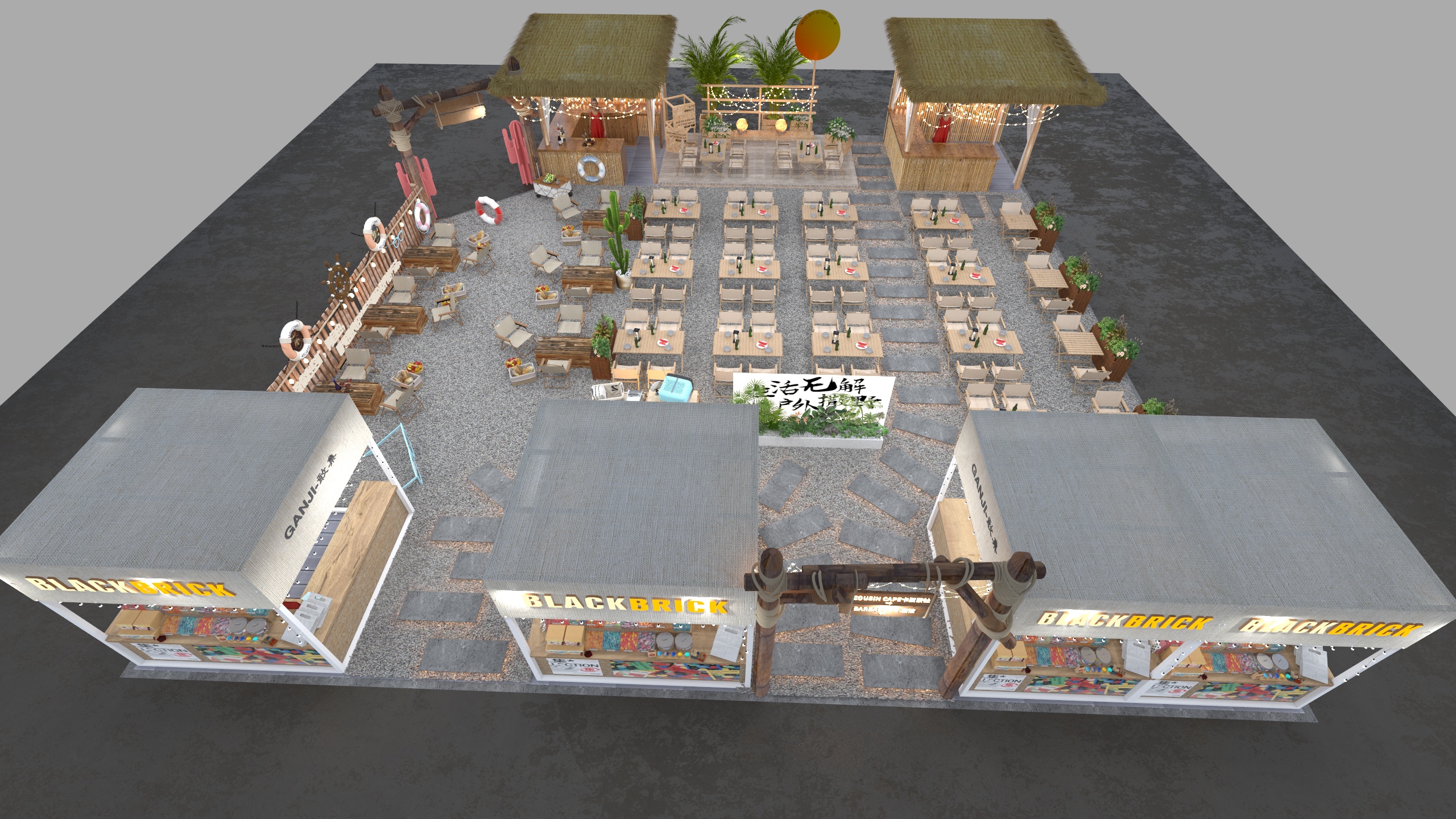 以果设计表现-露营-装修设计方案