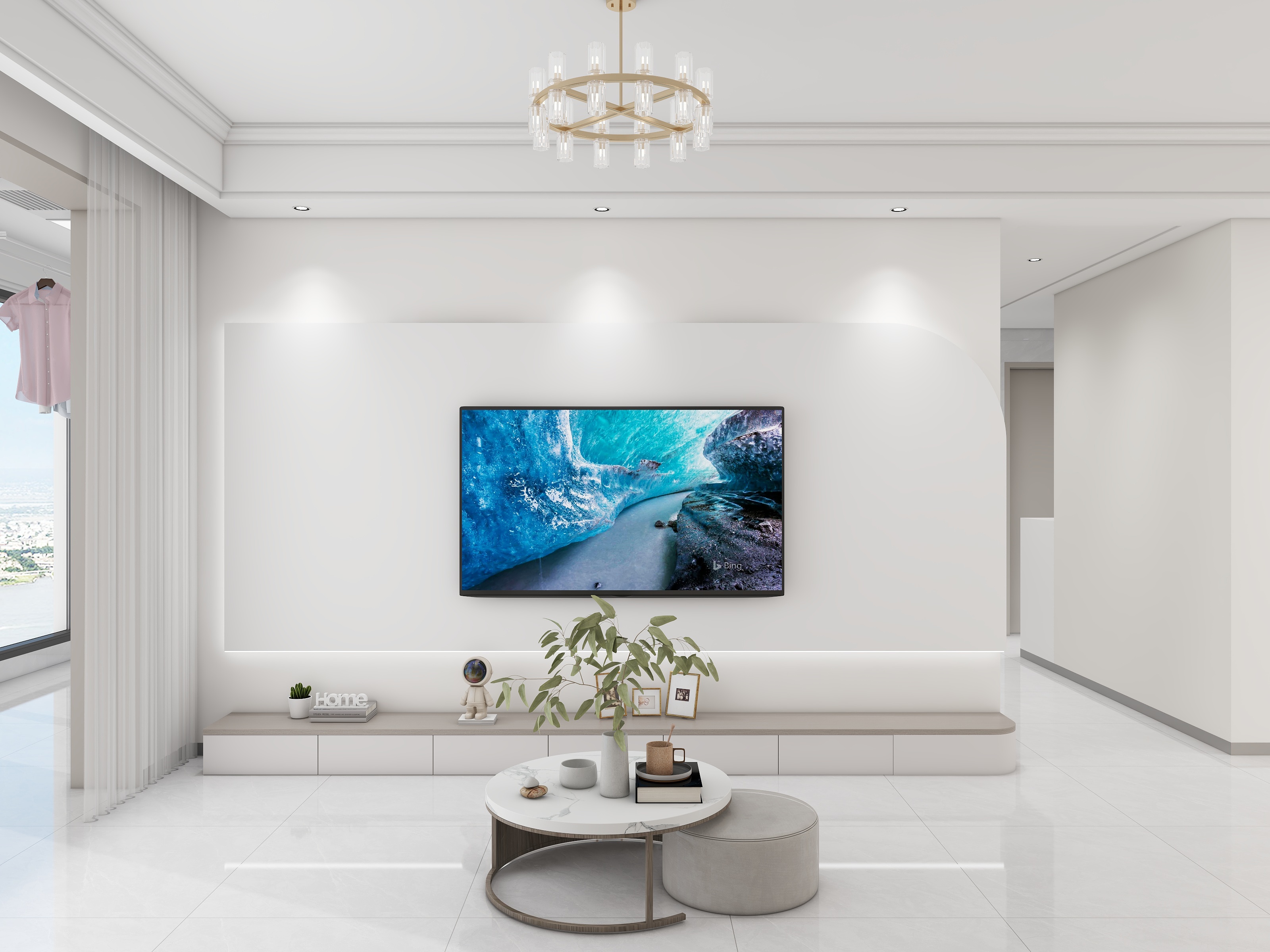 泽淇空间-颐景园三室-装修设计方案