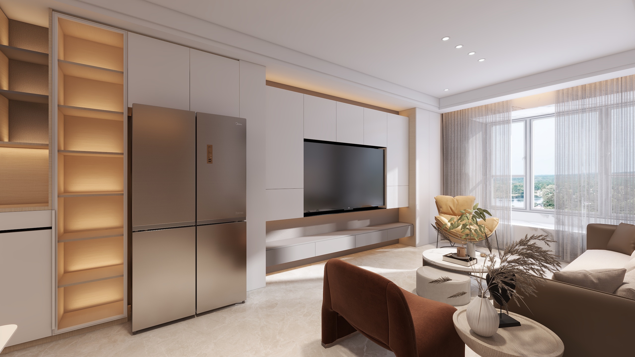 DLK东陵空间设计-紫云府89㎡-装修设计方案