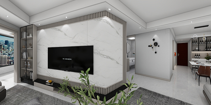 风格居全案设计V曹-中梁辰院   -1502-装修设计方案