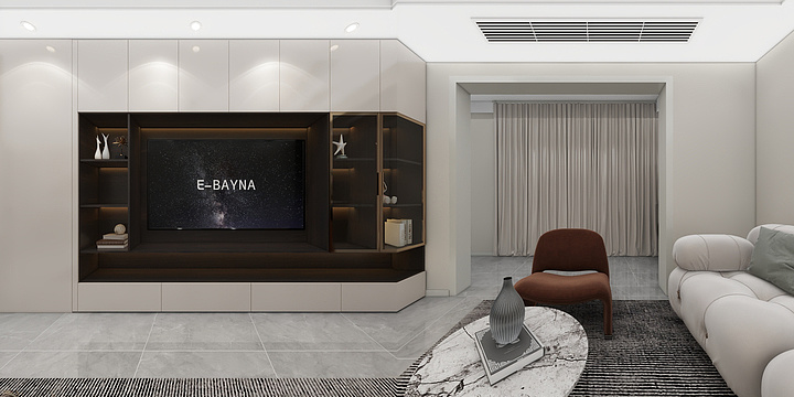 设计师张欣-水岸花城-张倩2-装修设计方案