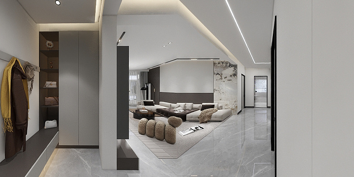 红叶姊妹-首府B62单元404改版-装修设计方案