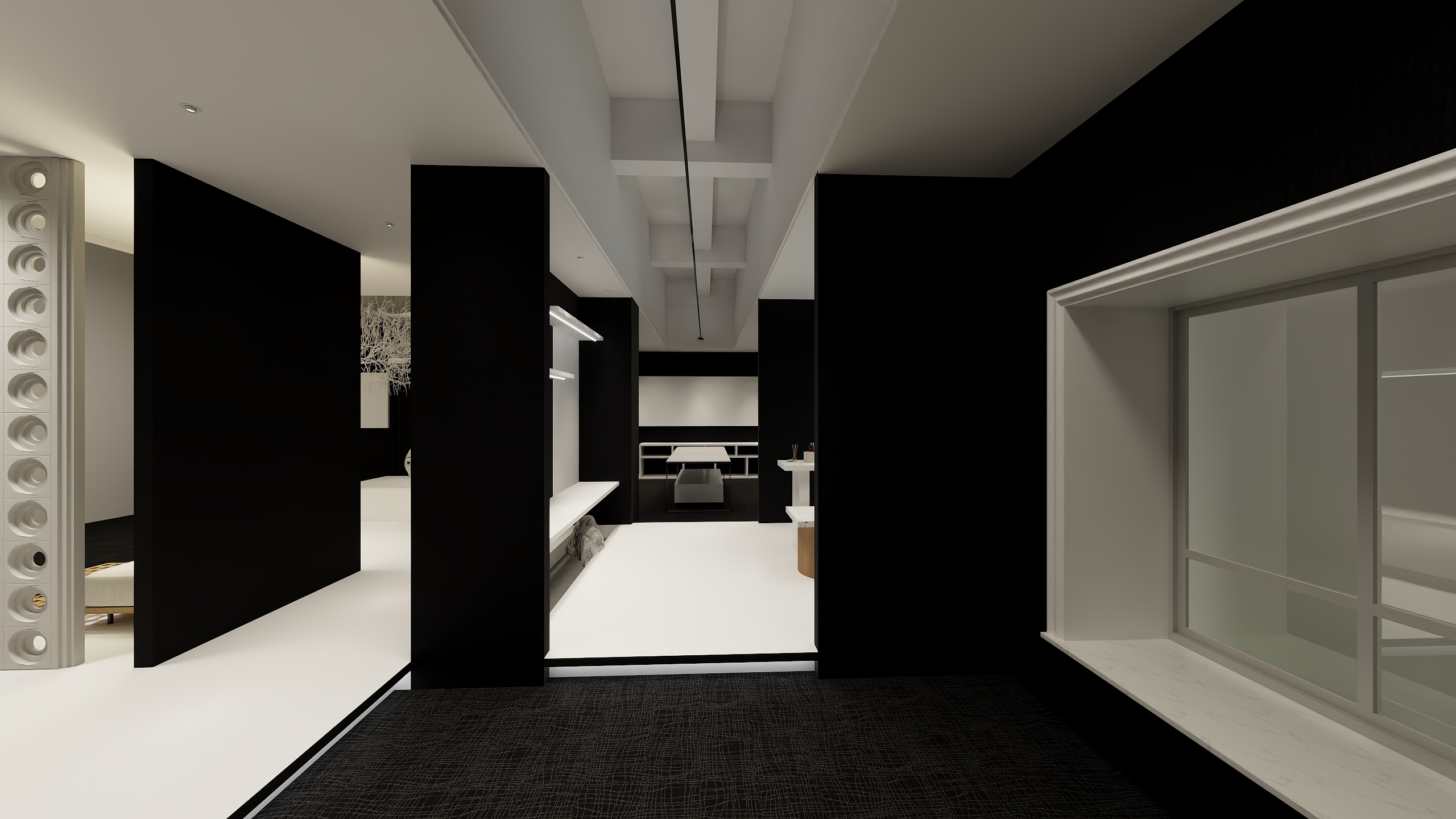 绵阳180布艺坊整体软装设计公司-俊浩互联网产业园203㎡-装修设计方案