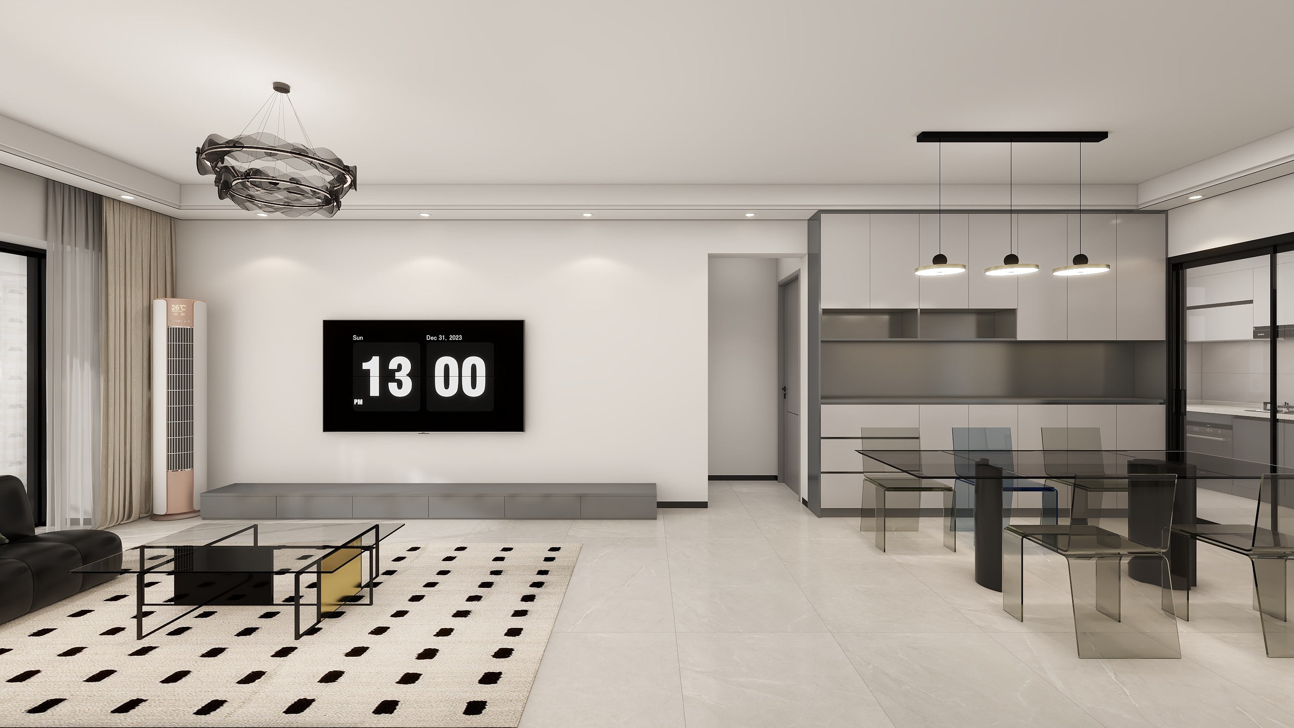 庞袁文-嘉燕-134㎡现代四居-装修设计方案