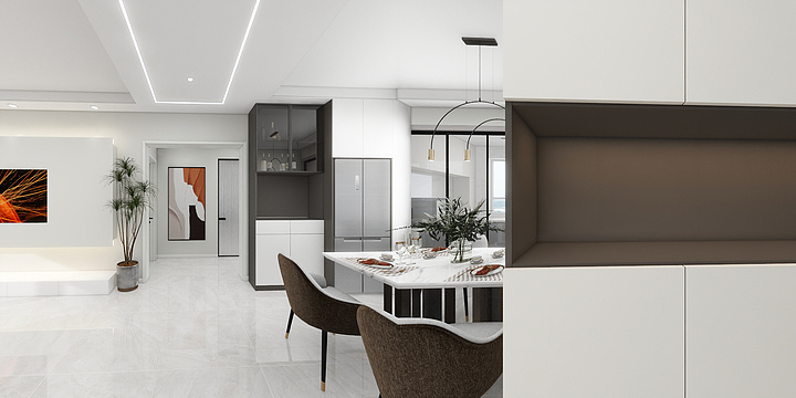 北京森浩装饰张雨-阿尔卡迪亚花语馨园 6-2-1702-装修设计方案