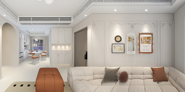 小舟设计-杨大美女（小法式）-装修设计方案