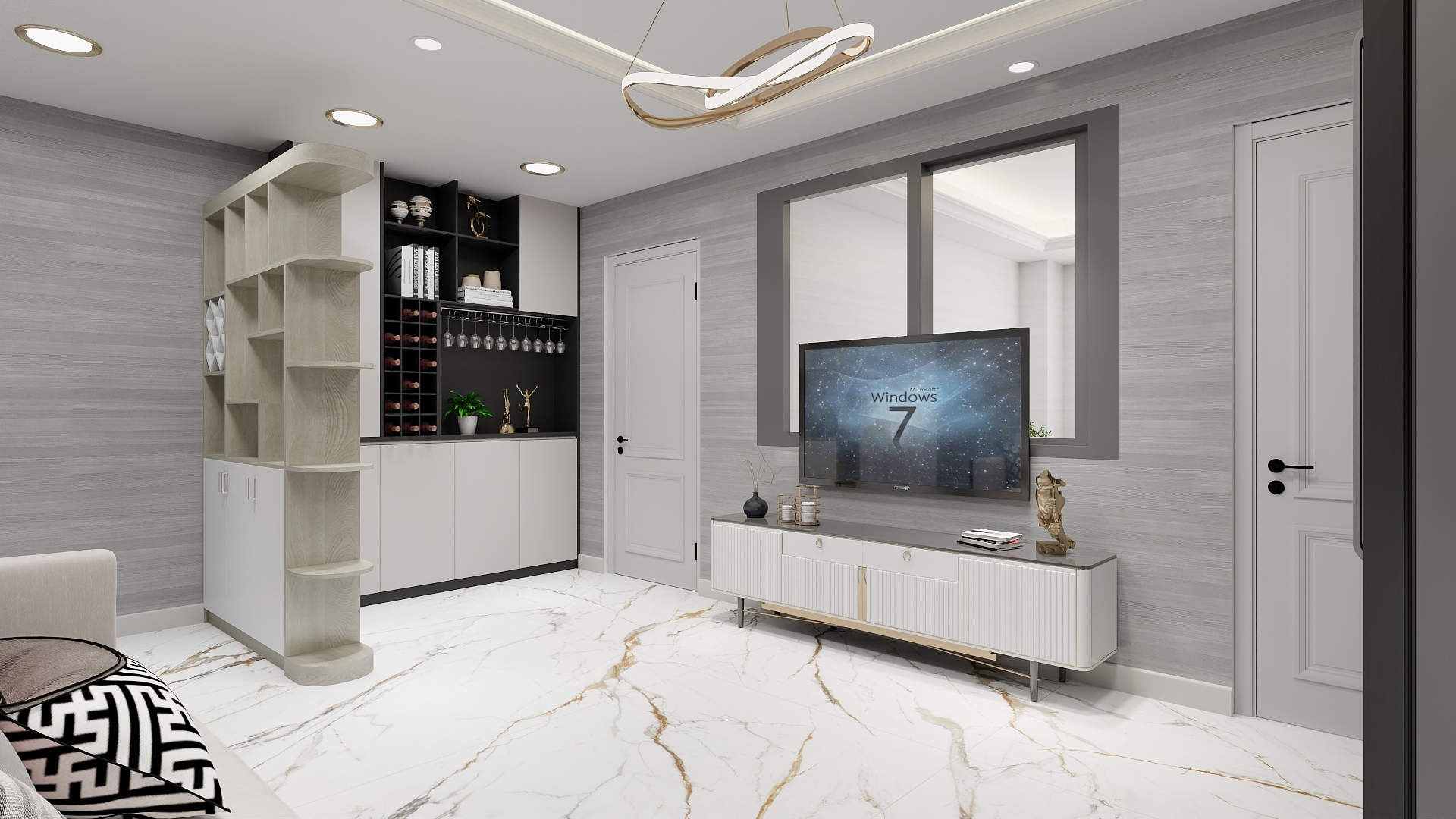 彼岸的阳光Sage-柳巷茂业-装修设计方案