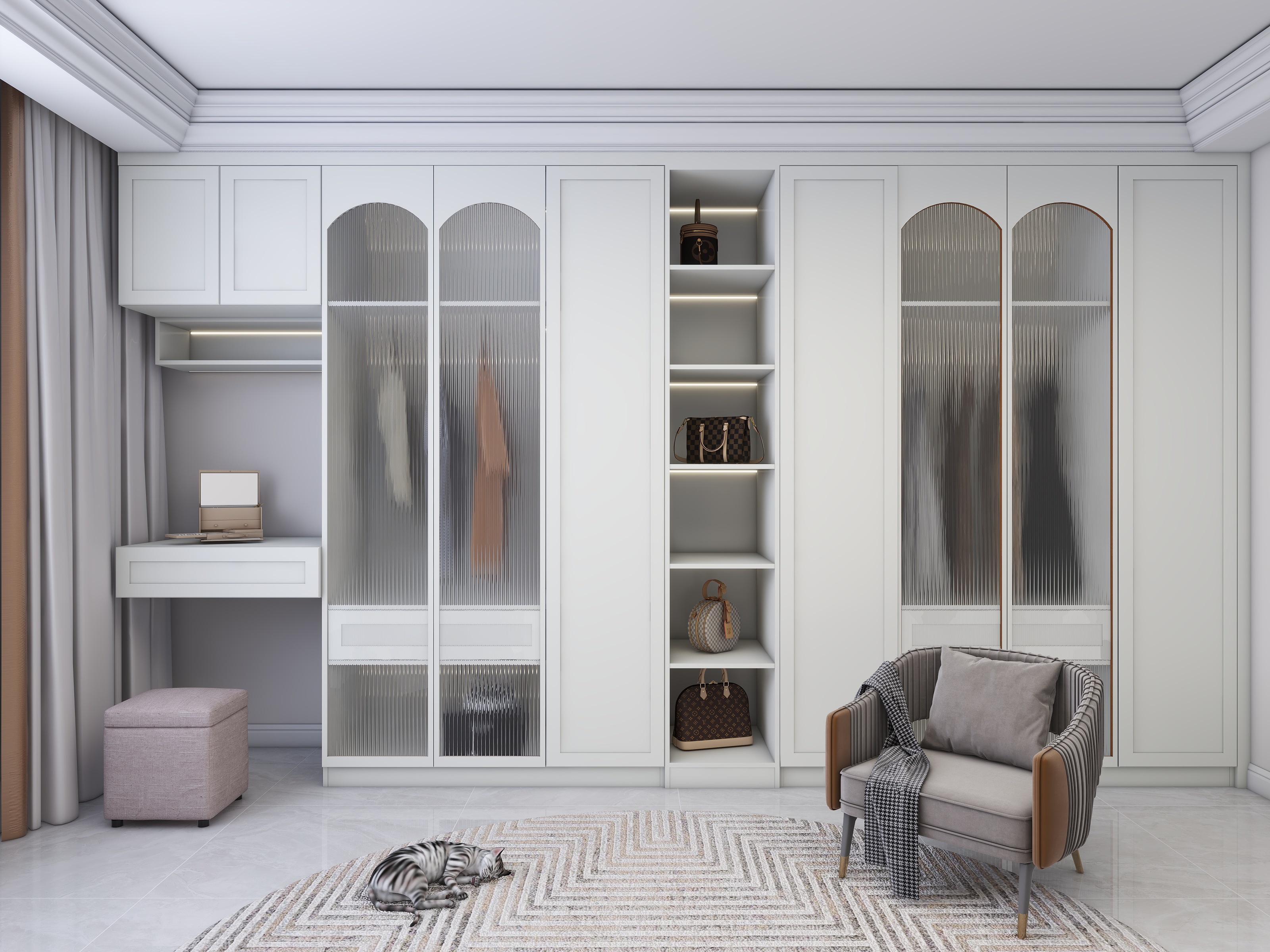 Z-轴设计-衣帽间-装修设计方案