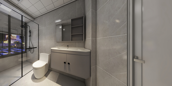 木子丽原创-联投东方三期二栋1单元2601修改效果图修改的-装修设计方案