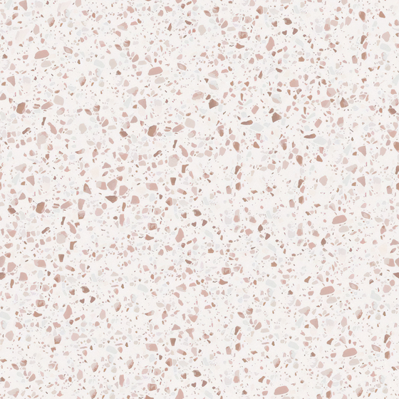 White Terrazzo Soft Material 3D Model