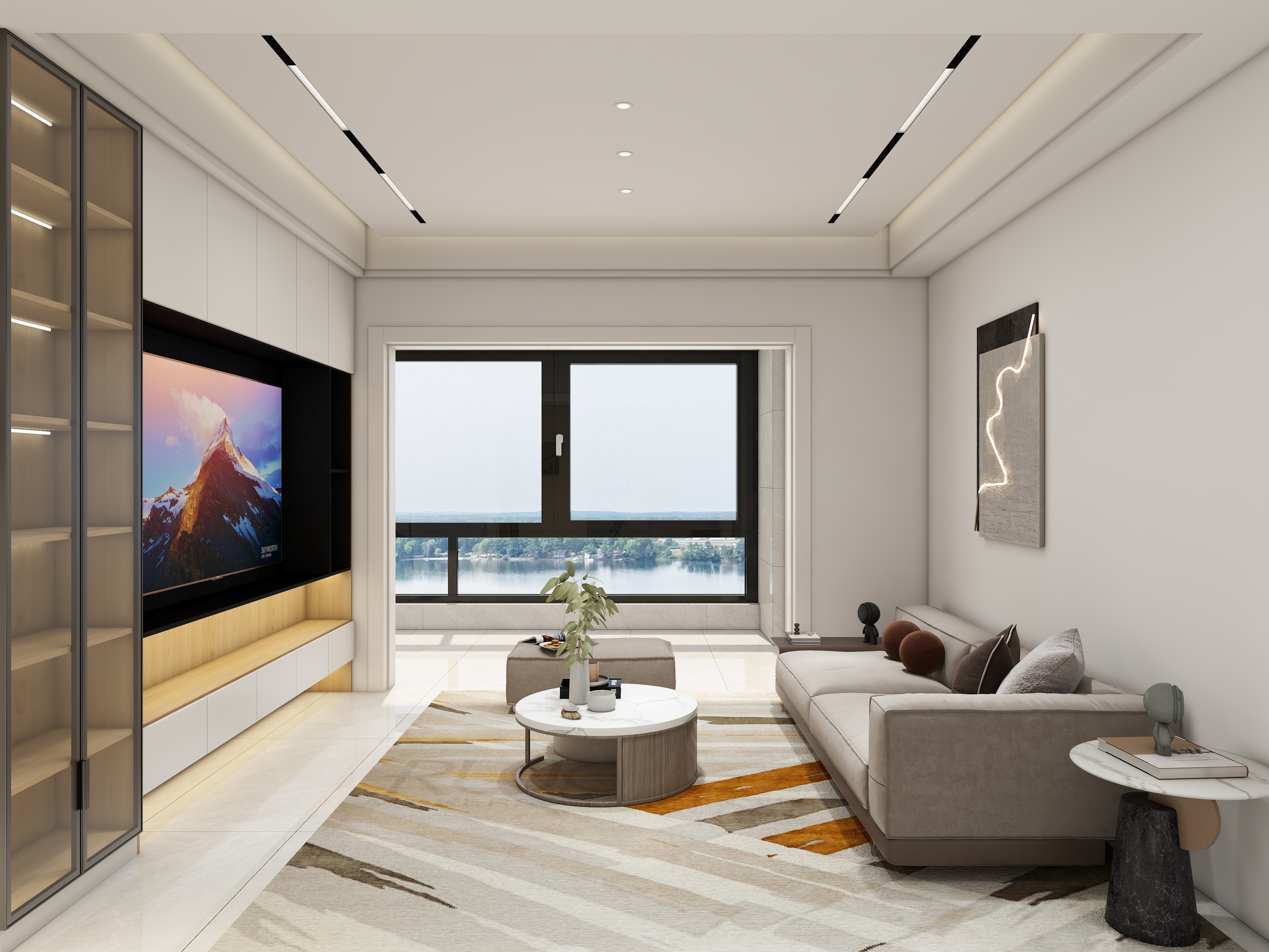 木子出品设计工作室-金茂国际社区106㎡3室-装修设计方案