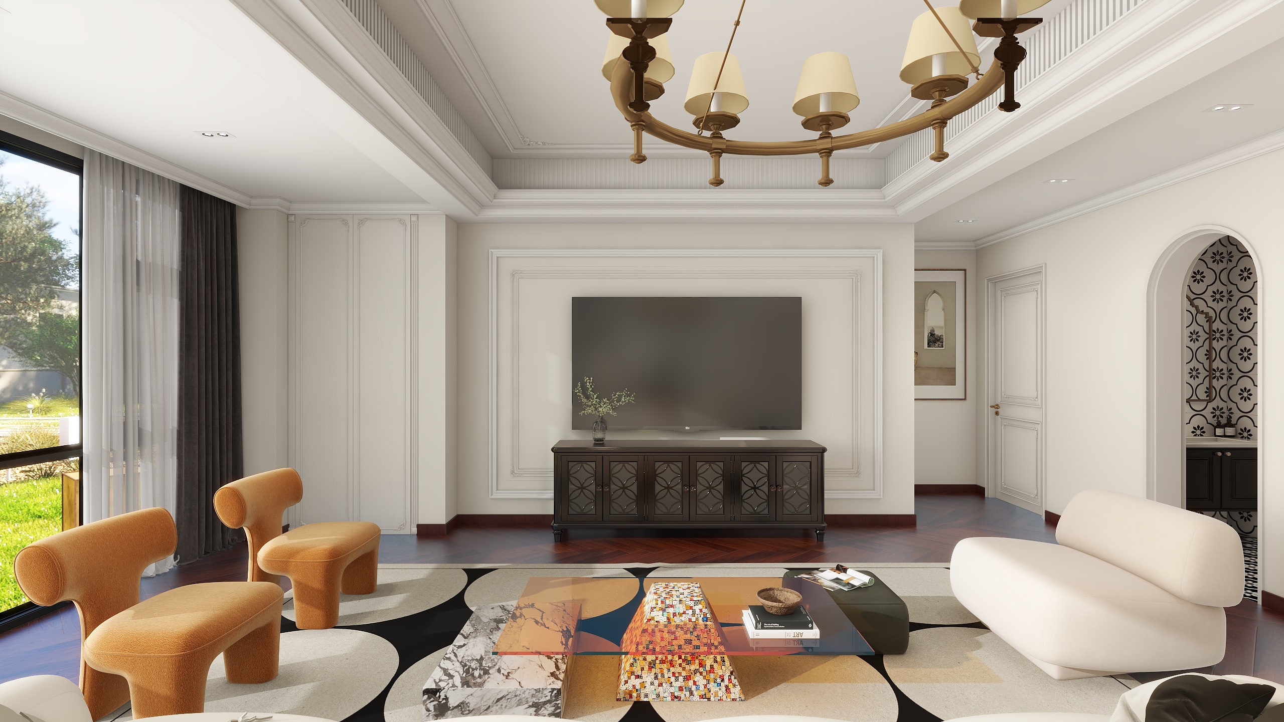 刘平玉-130㎡3室-装修设计方案