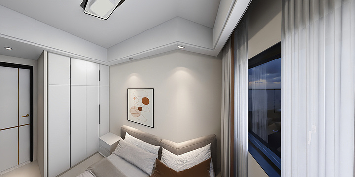 晨亮装饰设计-大唐·华是川·辰悦世家-装修设计方案