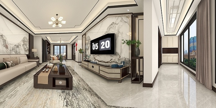 设立-莫东-新中式-装修设计方案