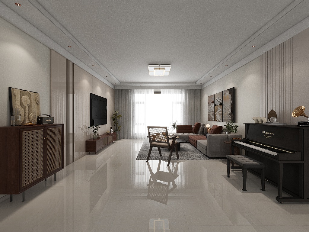 陈卓设计师-金色纽约2202-装修设计方案