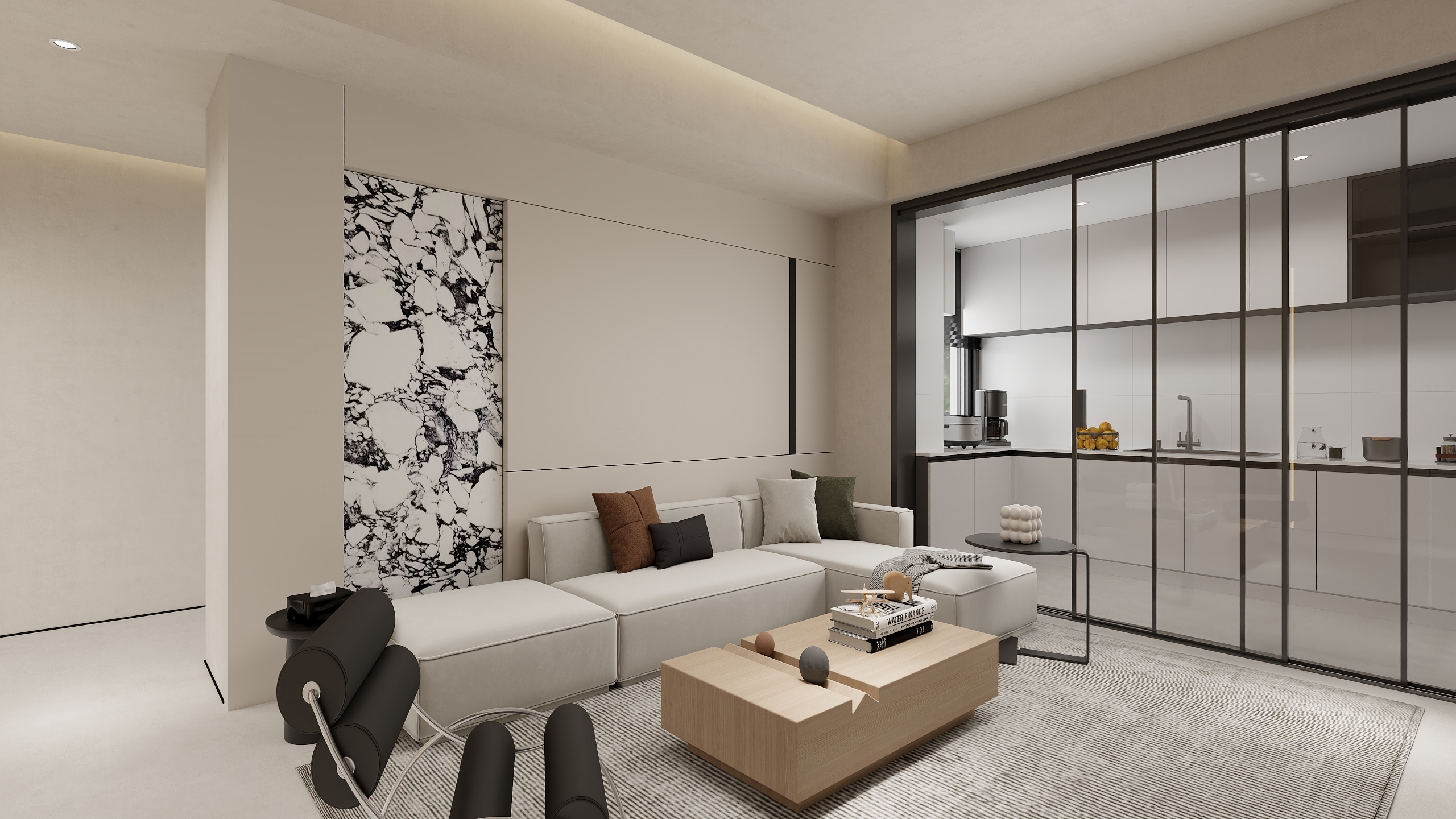 嘴强王者设计师-88㎡3室装修效果图