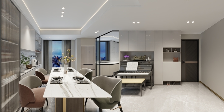 焦点设计NCMY-杨树畈小区5-201-装修设计方案