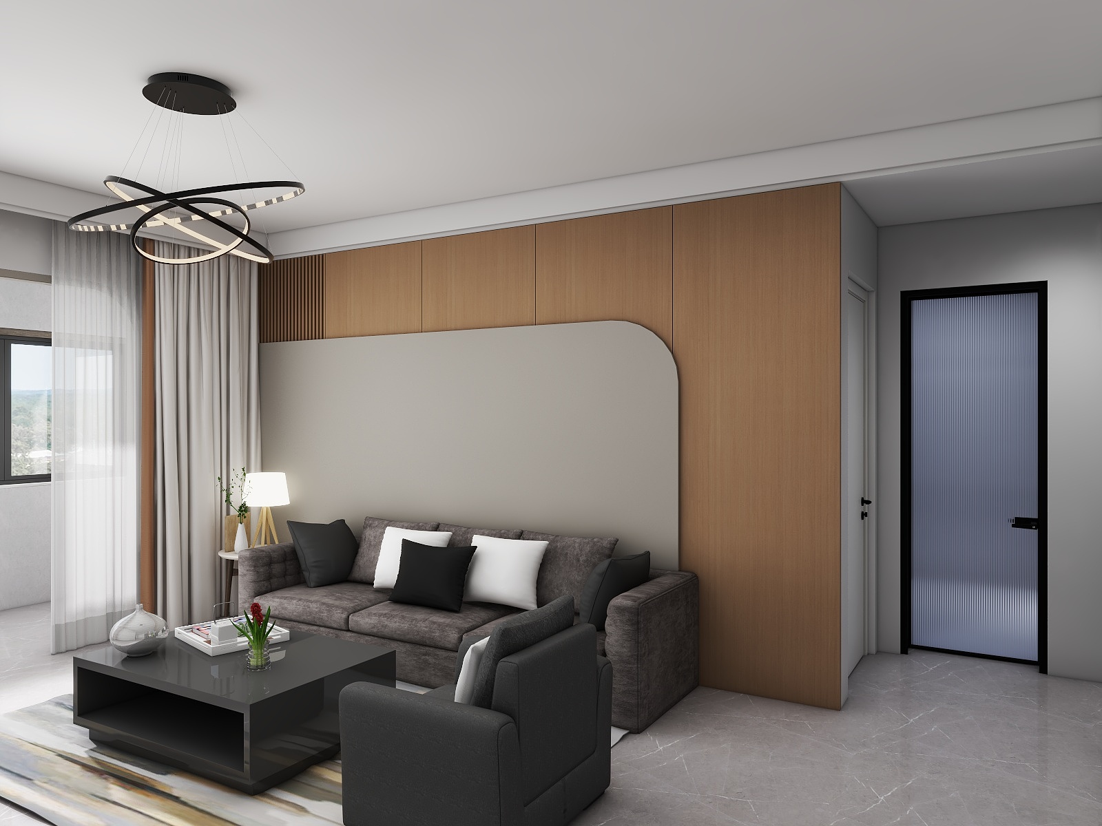 快乐的小耿啊-榆林现代-装修设计方案