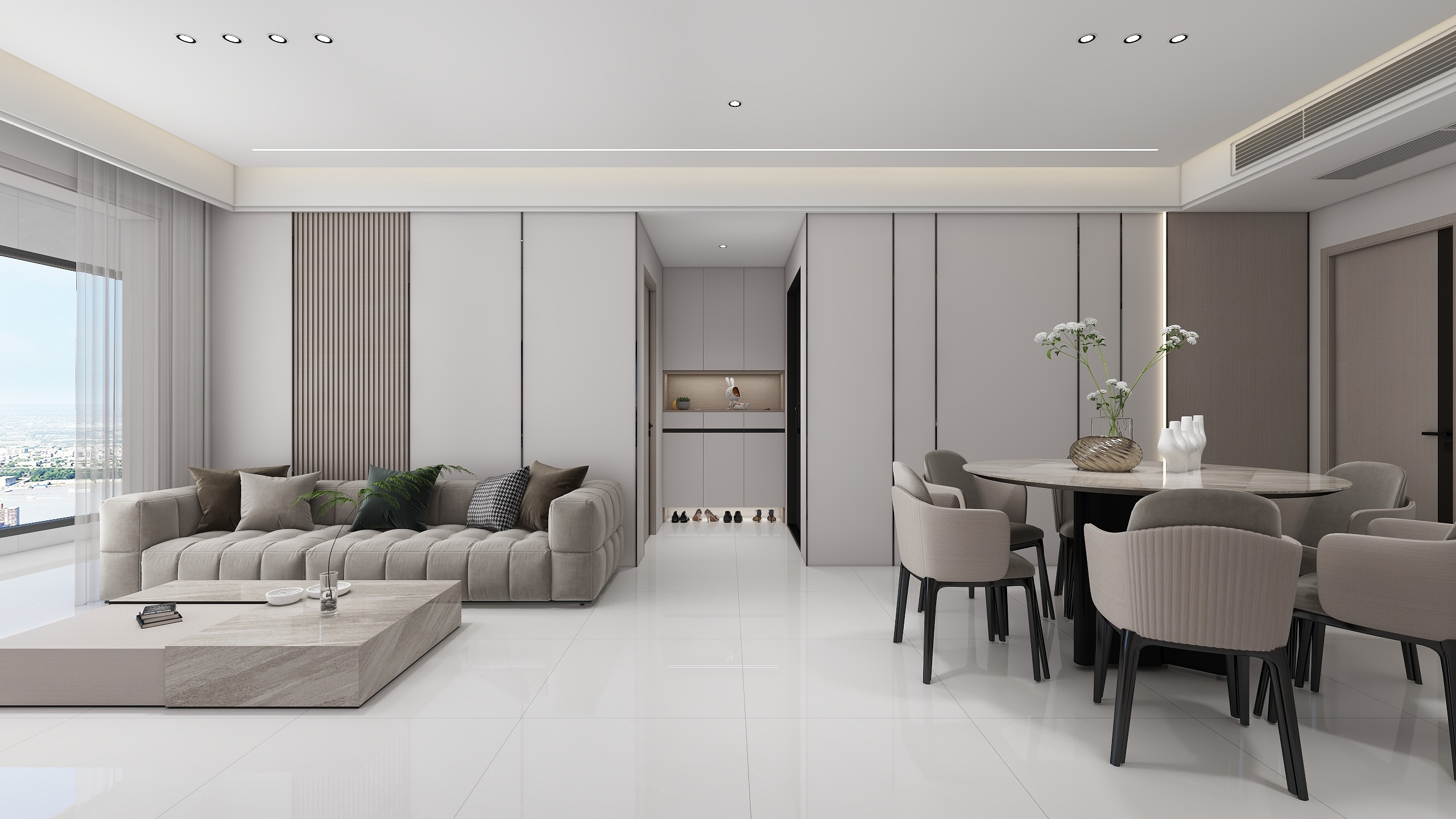 泽淇空间-悦熙台三室-装修设计方案