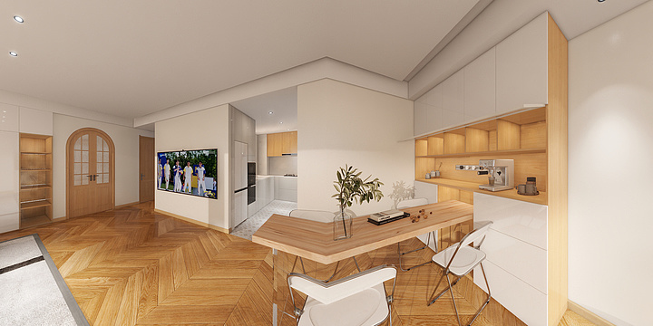 溧阳徐程辉-拾光映124   原木风-装修设计方案