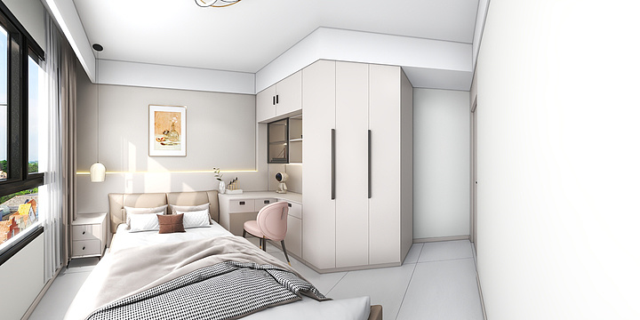 艺匠李-万嘉臻园11-1-19楼效果图-装修设计方案